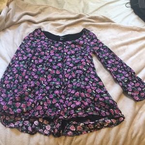 FLORAL ROMPER F21